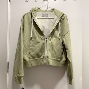 Everlane The Track organic cotton hoodie w/zipper